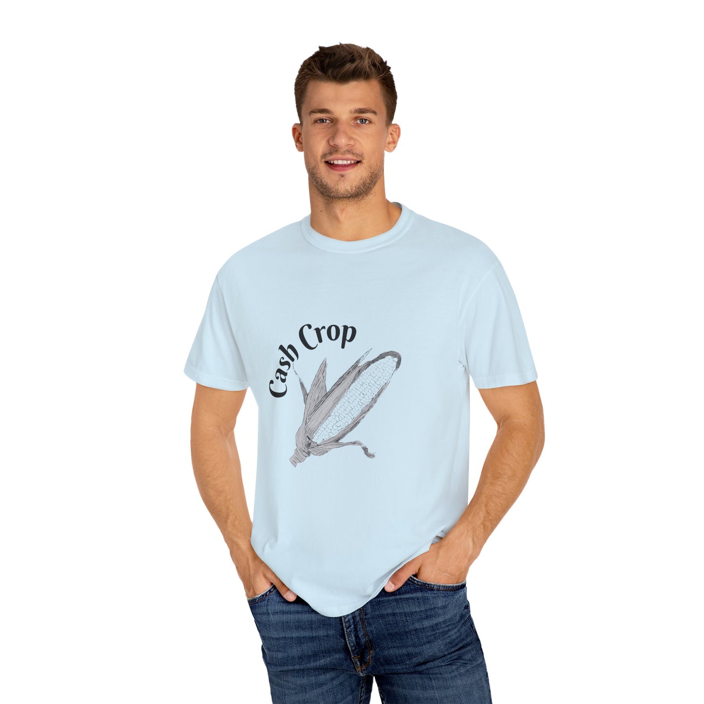 Country Farm Unisex Garment-Dyed T-shirt - Rural Crop and Ranch Design