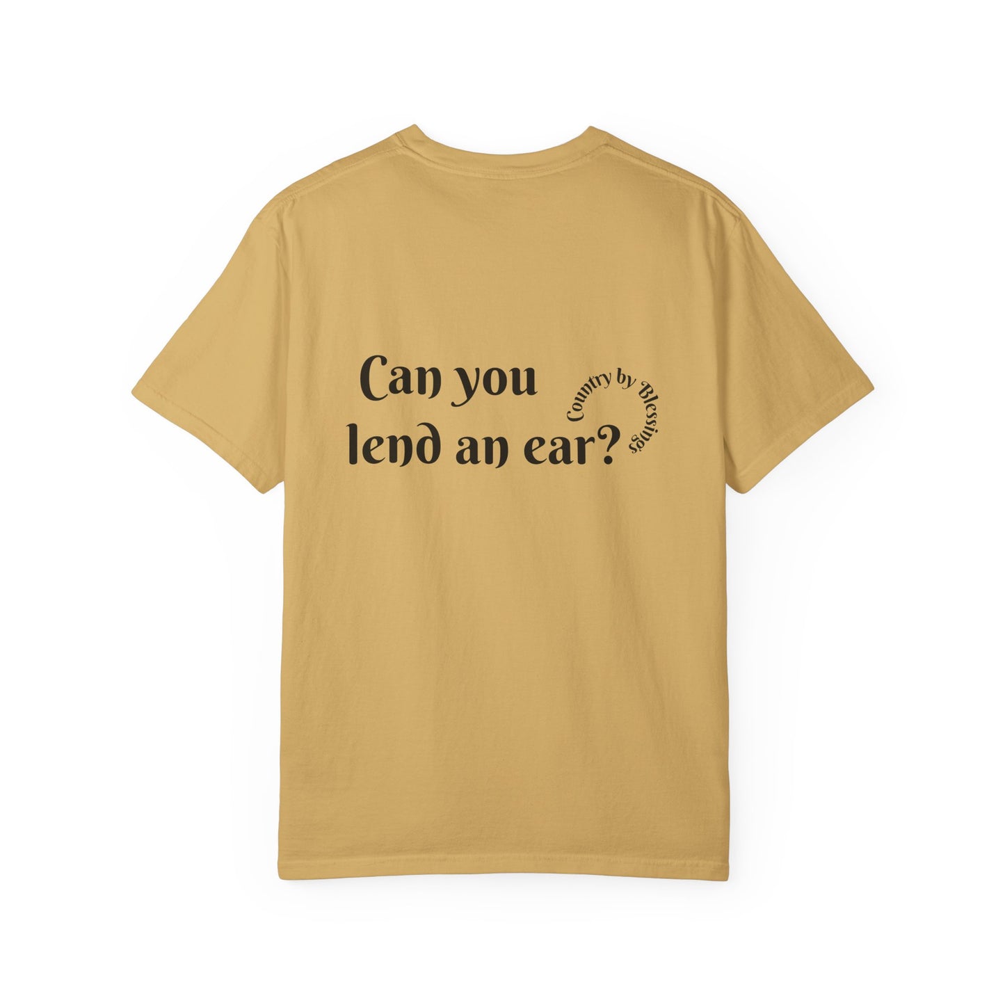 Country Farm Unisex Garment-Dyed T-shirt - Rural Crop and Ranch Design