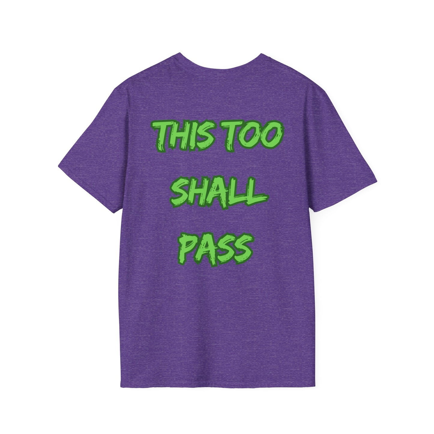 Empowering T-Shirt - This to Shall Pass Unisex Softstyle Gift Tee