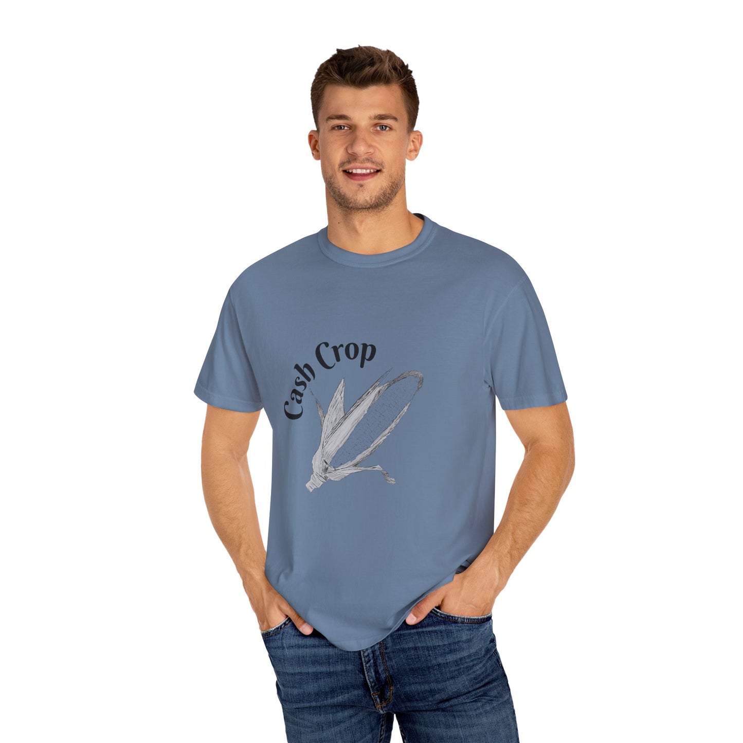 Country Farm Unisex Garment-Dyed T-shirt - Rural Crop and Ranch Design