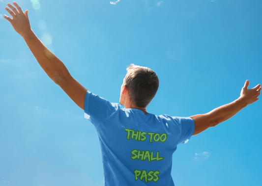 Empowering T-Shirt - This to Shall Pass Unisex Softstyle Gift Tee