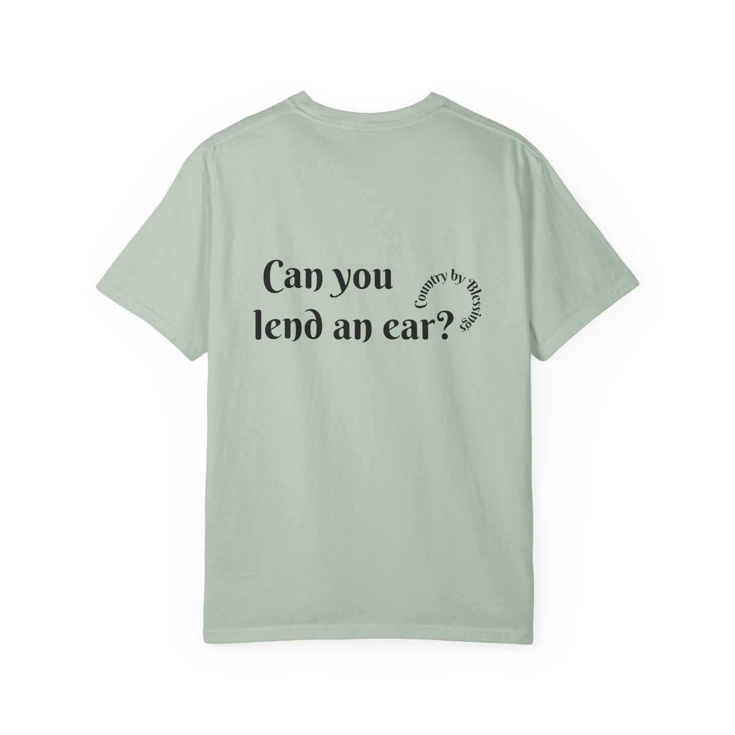 Country Farm Unisex Garment-Dyed T-shirt - Rural Crop and Ranch Design