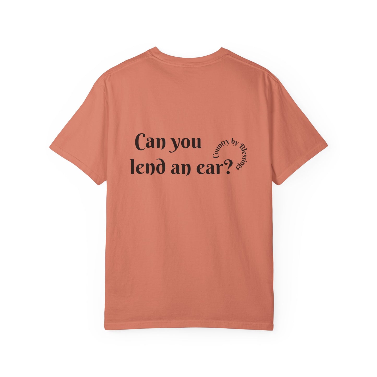 Country Farm Unisex Garment-Dyed T-shirt - Rural Crop and Ranch Design