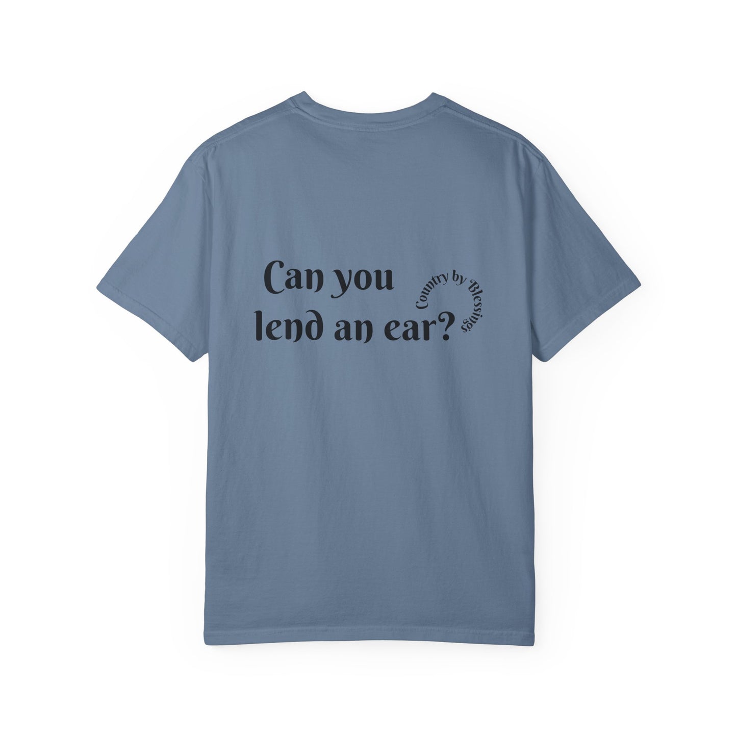 Country Farm Unisex Garment-Dyed T-shirt - Rural Crop and Ranch Design
