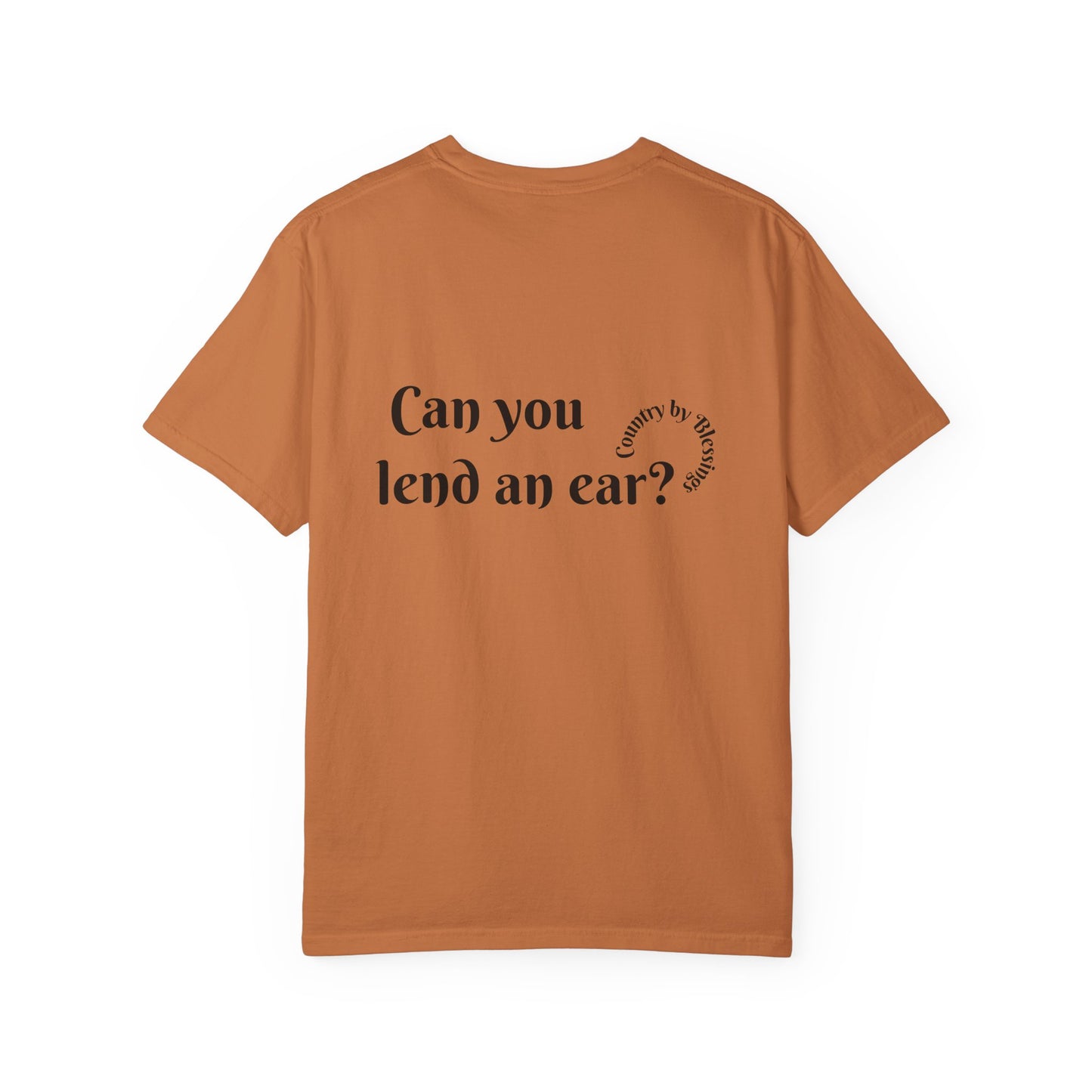 Country Farm Unisex Garment-Dyed T-shirt - Rural Crop and Ranch Design